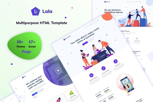 Lala - Multipurpose Bootstrap 5 HTML Template