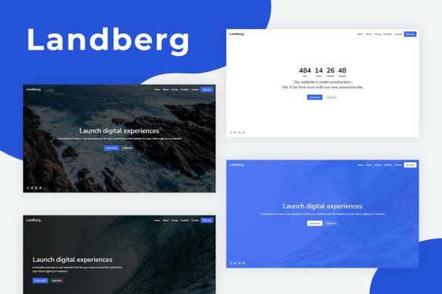 Landberg - Coming Soon Template