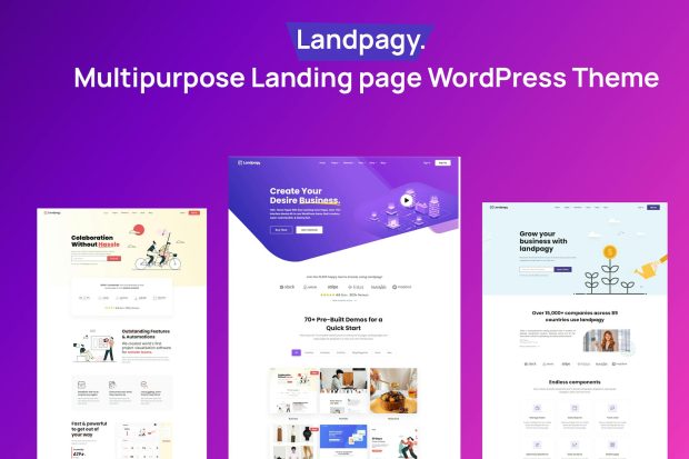 Landpagy - Saas Landing WordPress Theme 1.8.4