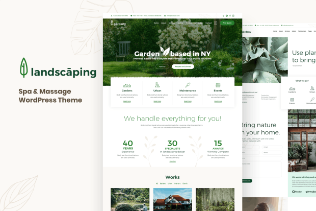 Landscaping - Garden Landscaper WordPress Theme 14.6