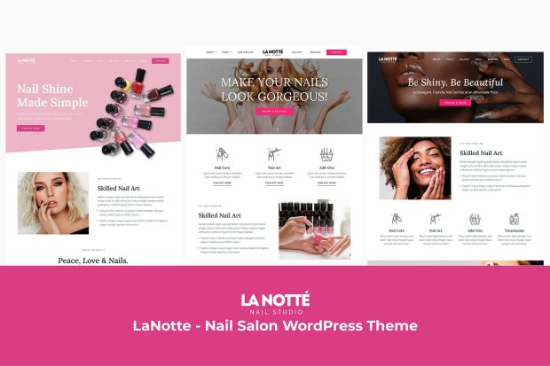 LaNotte - Nail Salon WordPress Theme 1.0