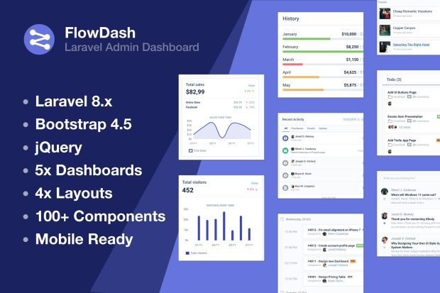 Laravel Admin Dashboard