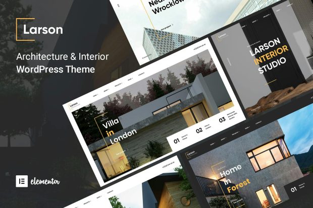 Larson - Architecture Elementor WordPress Theme 1.5.0