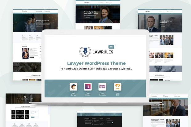 Lawrules | Lawyer WordPress Theme 1.3