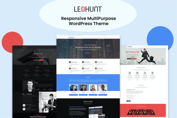 LeoHunt - Responsive MultiPurpose WordPress Theme 1.0