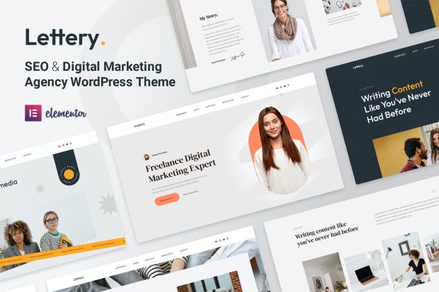 Lettery - Elementor Portfolio Agency Theme 1.1.6