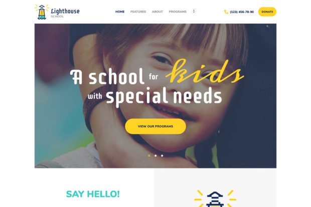 Lighthouse | School for Handicapped Kids WP Theme 1.2.9