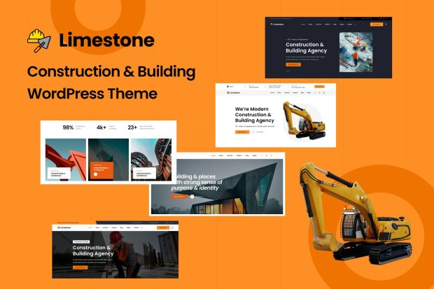 Limestone - Construction Building WordPress Theme 1.0.2