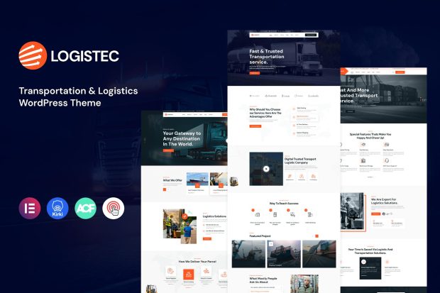 Logistec - Transportation & Logistics WordPress 1.0.1