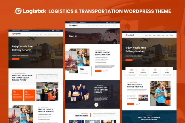 Logistek - Logistics & Transportation WordPress 1.0