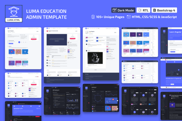 Luma - Education HTML Learning Management System