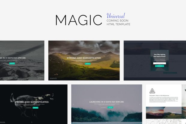 MAGiC - Universal Coming Soon Template