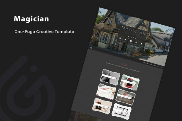 Magician - Responsive Parallax Template