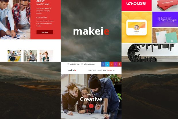 Makeie - 30+ Modules E-mail Templates