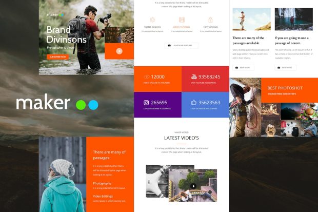 Maker Mail - Responsive E-mail Template