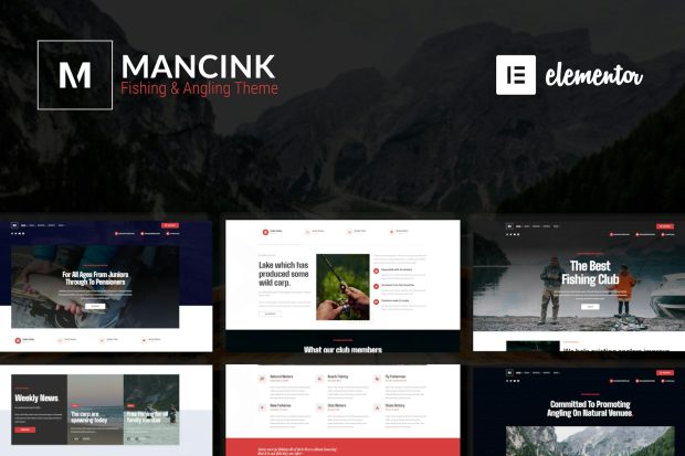 Mancink - Fishing & Angling WordPress Theme 1.0