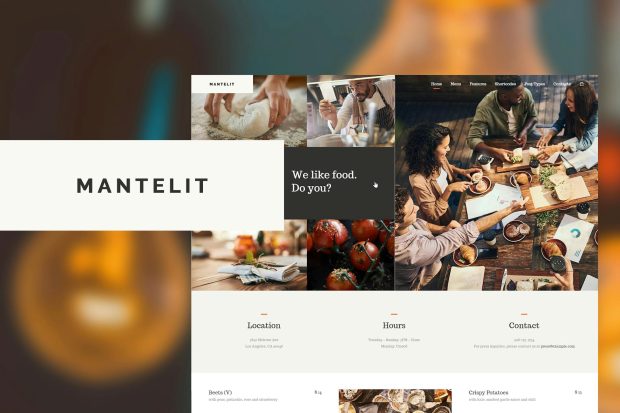 Mantelit - Restaurant WordPress Theme 1.1.3