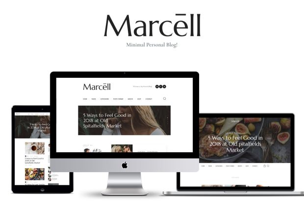 Marcell - Personal Blog & Magazine WordPress Theme 1.2.10