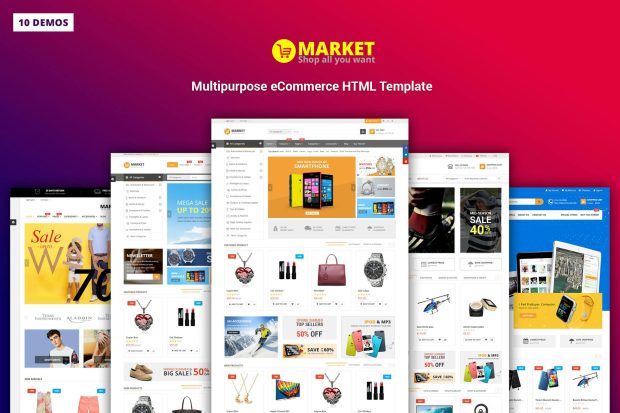 Market - Multipurpose eCommerce HTML Template