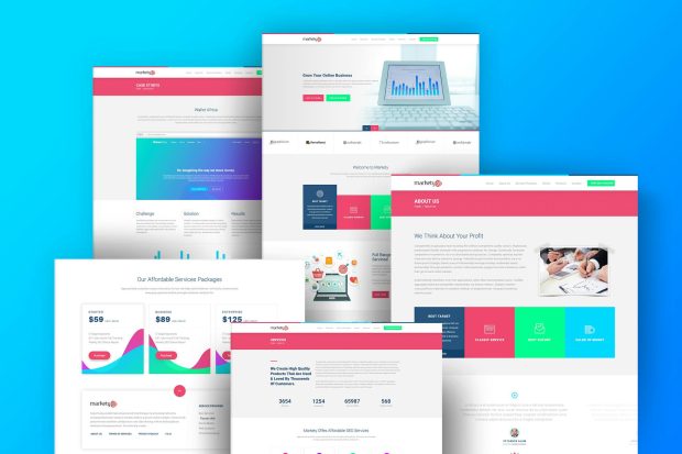 Markety - SEO & Digital Marketing WordPress Theme 1.7