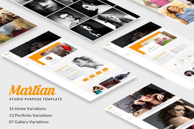 Martian - Studio Purpose HTML Template