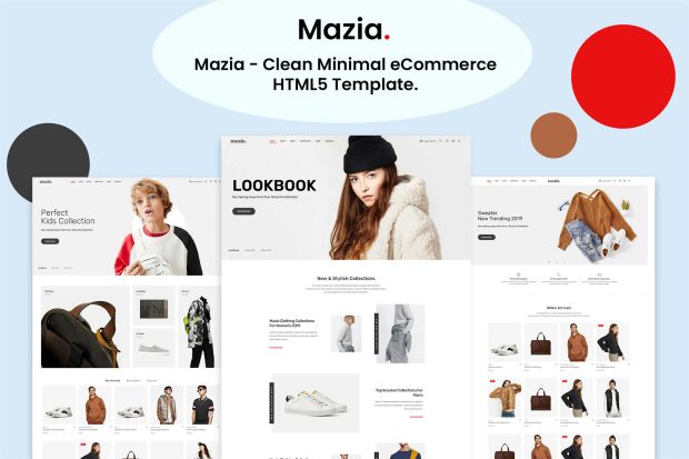 Mazia - Clean Minimal eCommerce HTML5 Template