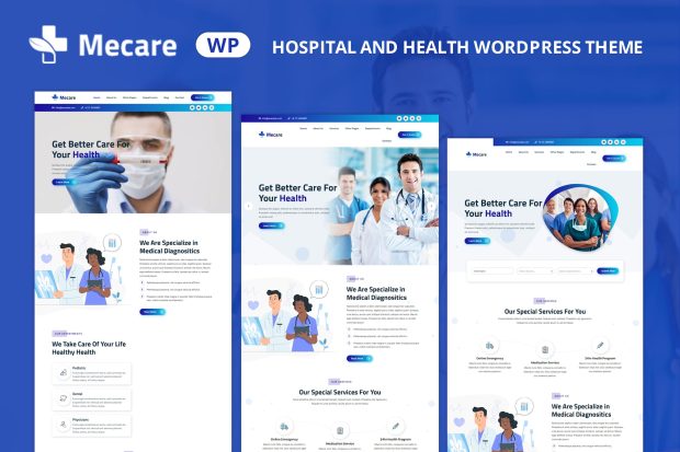 Mecare – Hospital and Health WordPress Theme 1.0