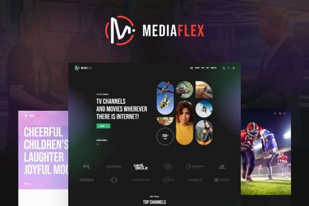 MediaFlex - TV Channel & Streaming WordPress Theme 1.1.0