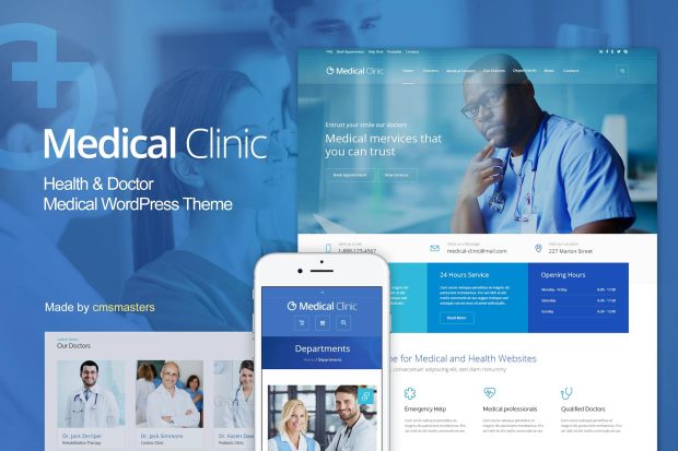 Medical Clinic - Health & Doctor Medical WP Theme 1.3.3