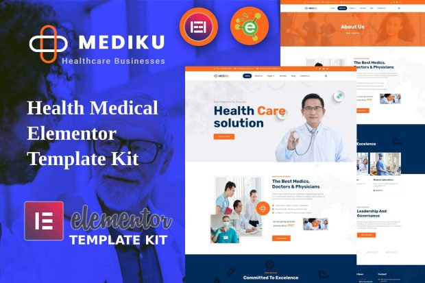 Mediku - Health Medical Elementor Template Kit