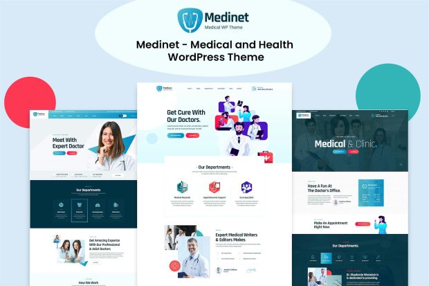 Medinet - Medical and Health WordPress Theme 2.2.3