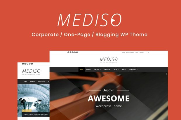 Mediso - Corporate / One-Page  WordPress Theme 1.3.7