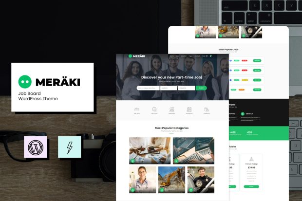 Meraki - Job Board WordPress Theme 1.3