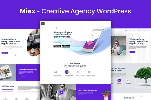 Miex - Creative Agency WordPress 1.0