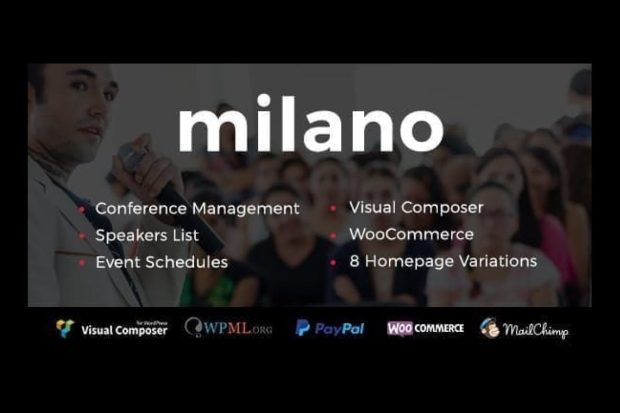 Milano | Event & Conference WordPress 1.1.2