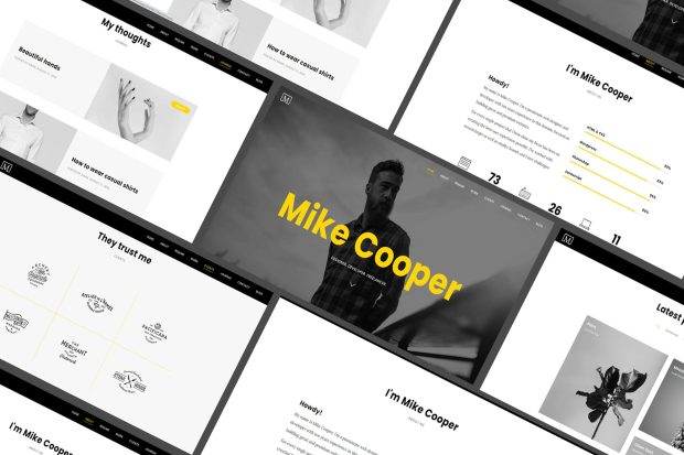 Mini - Personal Portfolio WordPress Theme 1.6.9