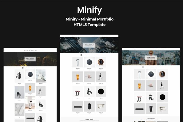 Minify - Minimal Portfolio HTML5 Template