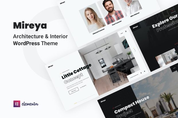 Mireya - Interior Design Elementor WordPress Theme 1.2.3