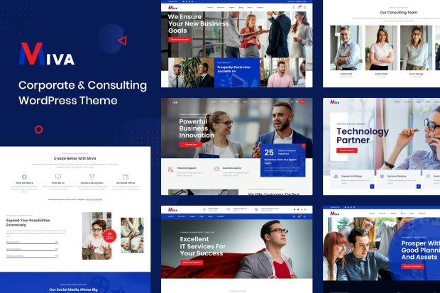 Miva - Business Consulting WordPress Theme 1.0.4