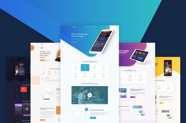 Mixup - App Landing Page HTML Template