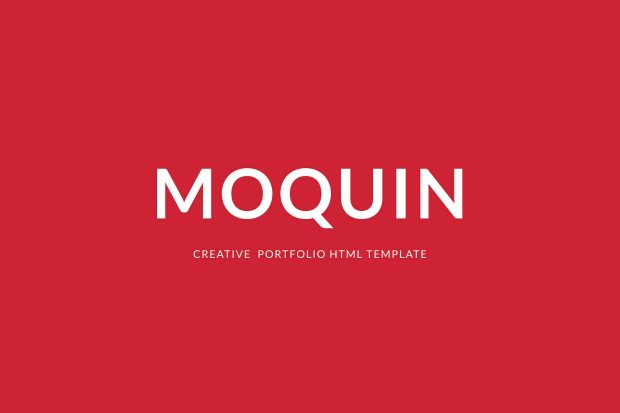 Moquin Creative Portfolio HTML Template