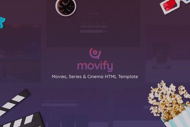 Movify - Movies, TV Shows & Cinema HTML Template