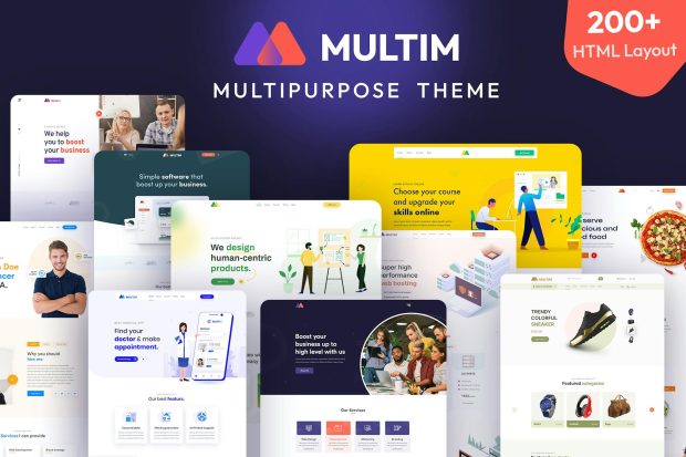 Multim - Creative multipurpose HTML5 template