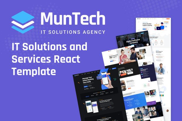 Muntech - Technology & IT Solutions React Template