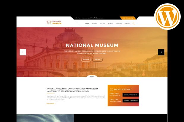 Museum - Responsive WordPress Theme 3.0