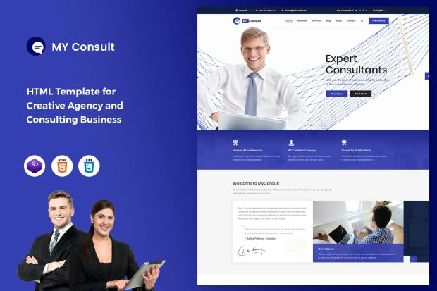 MyConsult - Business Consulting Service Template