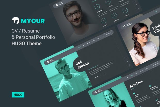 Myour - CV/Resume & Personal Portfolio Hugo Theme