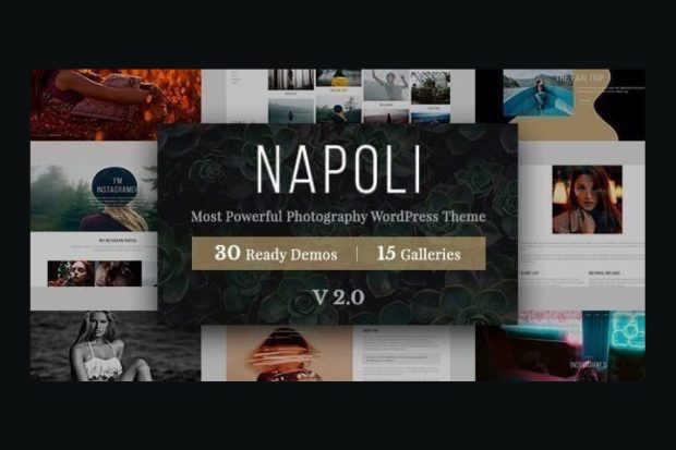 Napoli Photography WordPress Theme 2.4.1