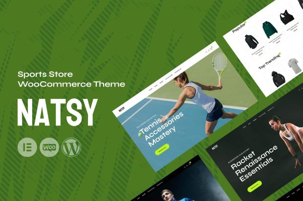 Natsy - Sports Store WooCommerce Theme 1.0.3