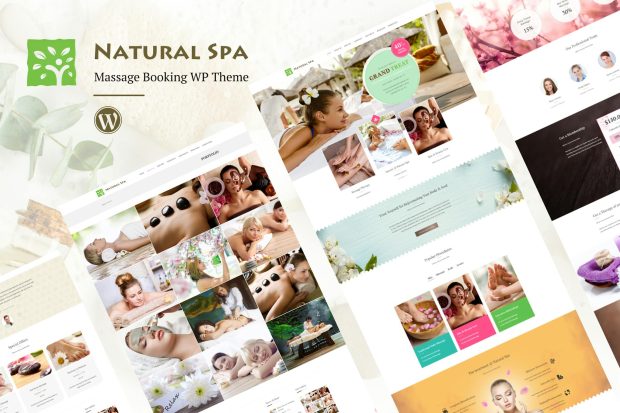 Natural Spa - Massage Booking Wordpress Theme 3.0